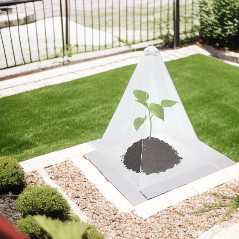 鳥や霜害から植物を保護するための植物コーングリーンベルカバーガーデン苗カバー