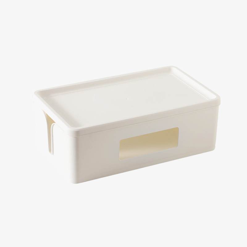 Caja organizadora de enchufes de gran capacidad y diseño sencillo