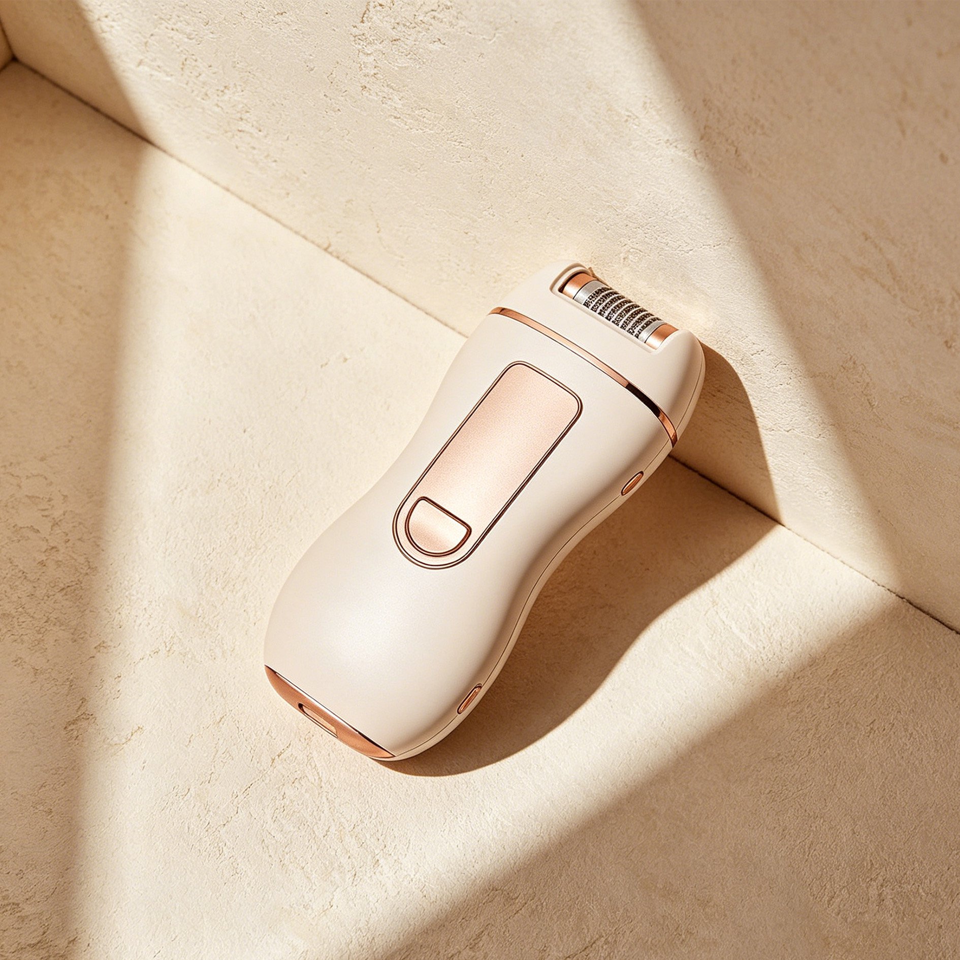Home IPL hair removal device with cooling technology