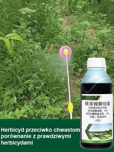 Bezpieczny oprysk na chwasty – chroni uprawy i glebę, płyn odżywczy