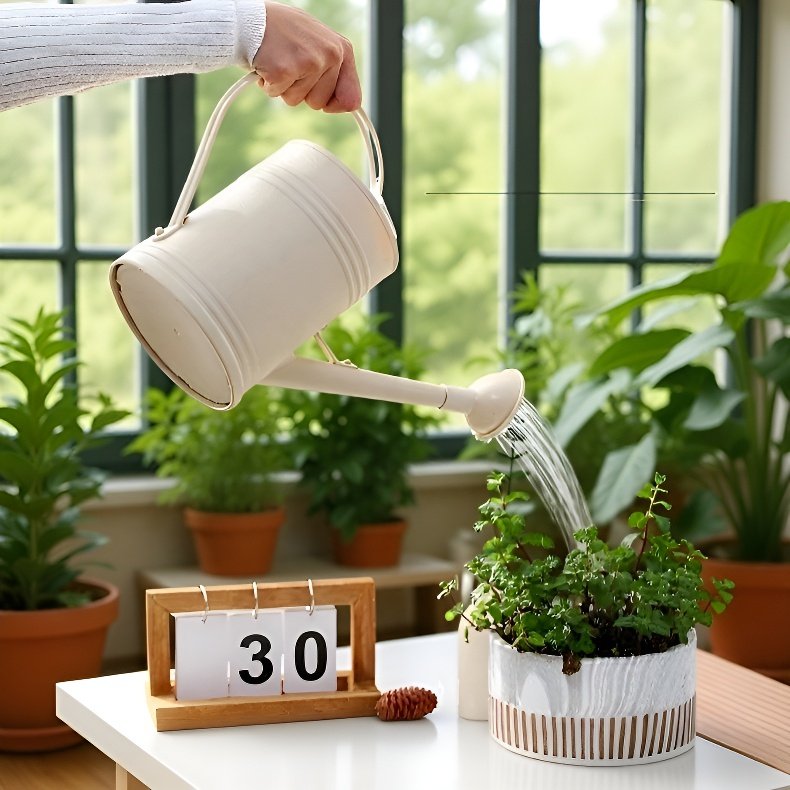 대용량 긴 주둥이 물뿌리개