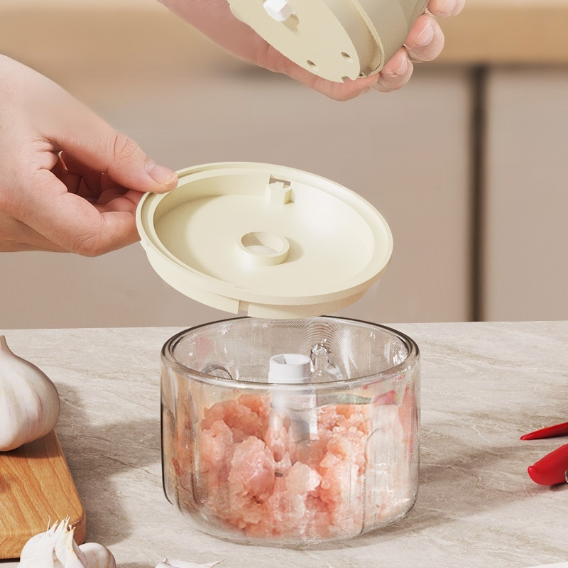 ミニ多機能電動ガーリック＆ミートチョッパー