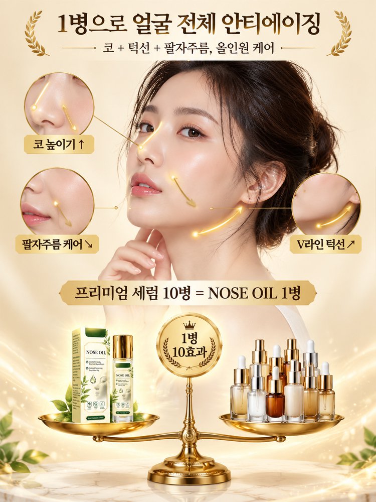 3D 입체 코 라인 케어 에센셜 오일