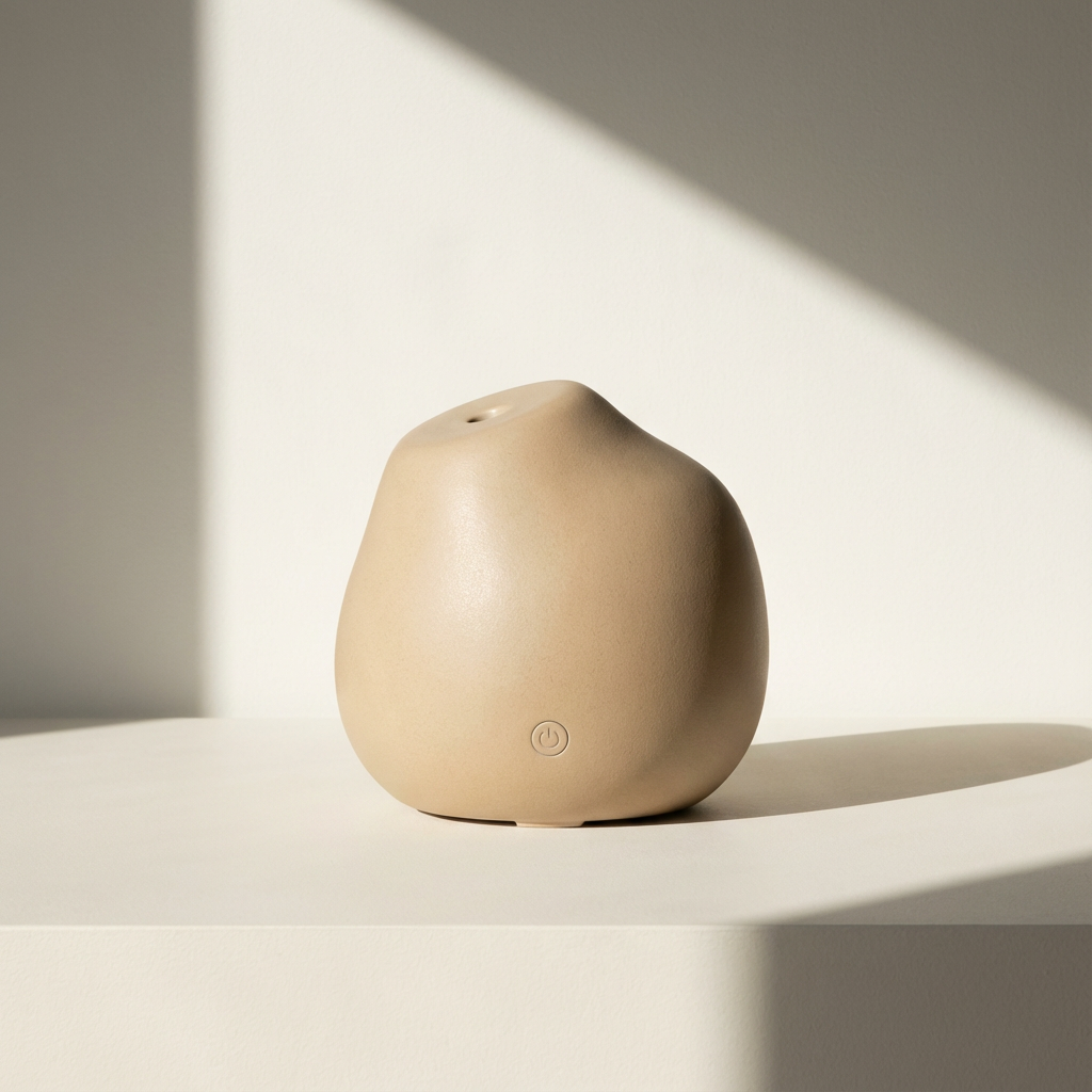 Umidificator portabil pentru birou cu design modern