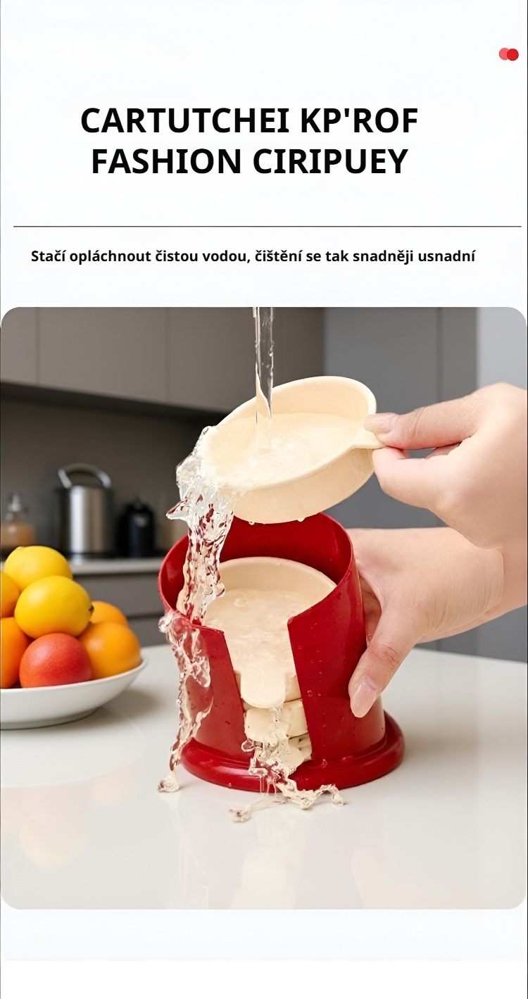 Praktická miska na koření a omáčku