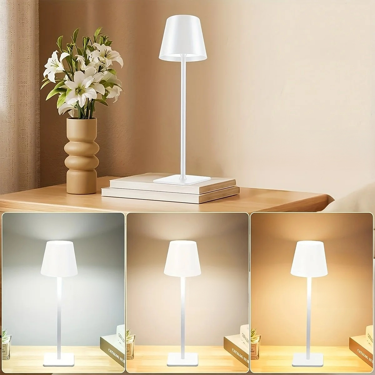 Kabellose tragbare Tischlampe