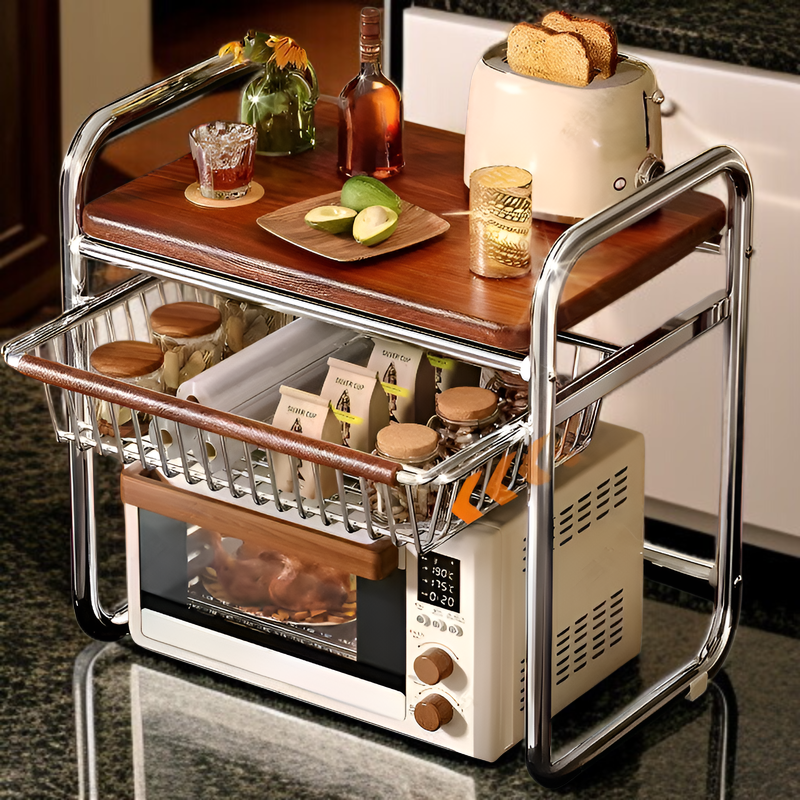 가정용 전자레인지 선반 라지 다용도 오븐 수납선반 스탠드 주방선반