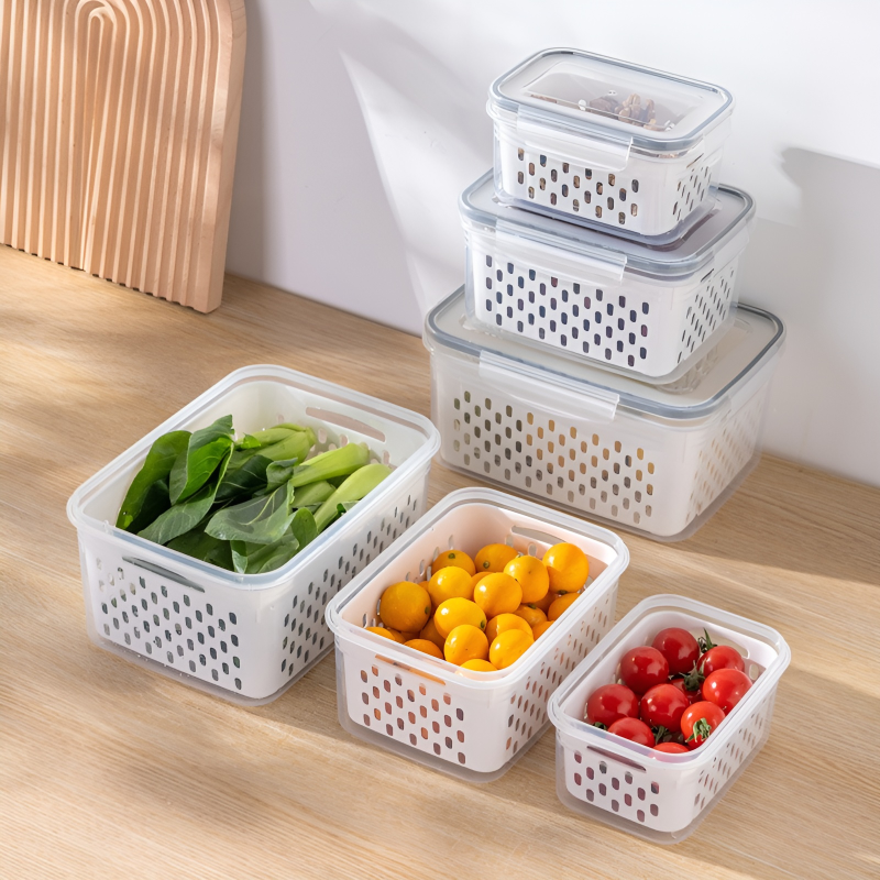 二段式食品保存容器