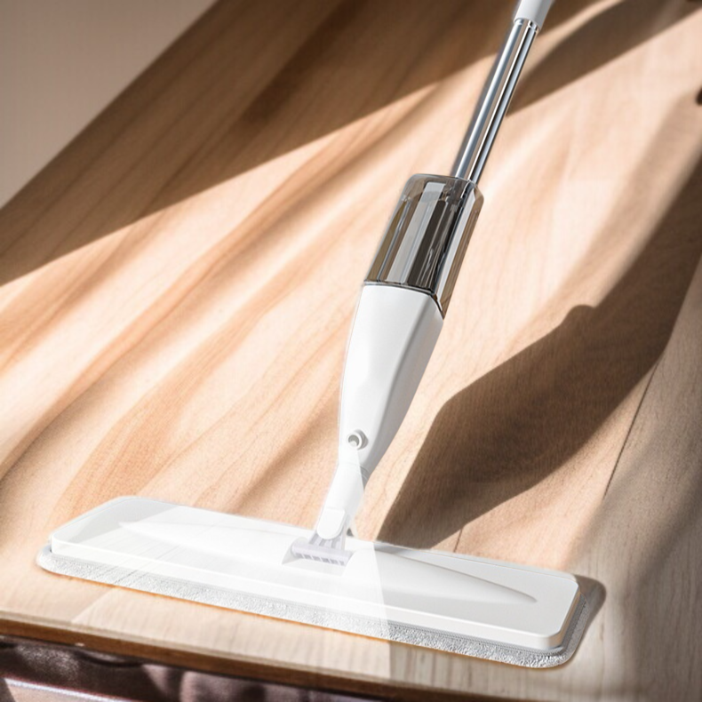 가정용 원터치 뉴타입 손세탁 드라이 습식 겸용 게으름뱅이 바닥 끌이 지신기 워터 스프레이 플랫 밀대