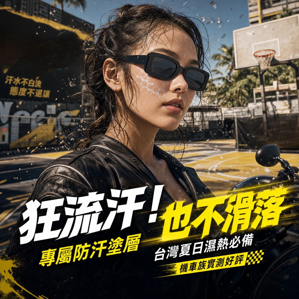 復古矩形太陽眼鏡 旅行沙灘派對潮人必備