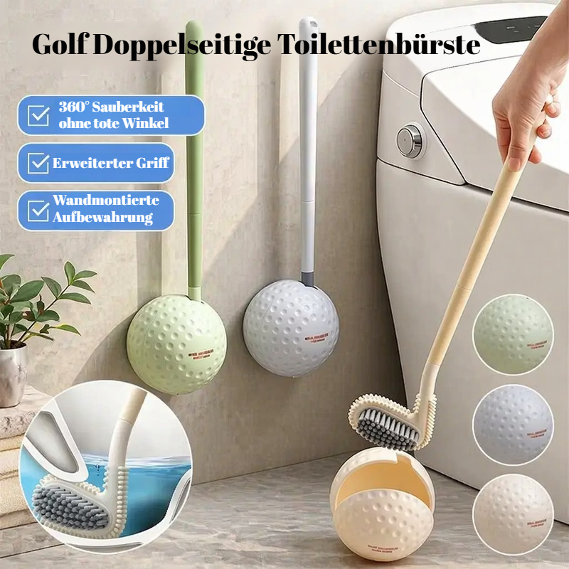 Golf-Design Doppelseitige WC-Bürste