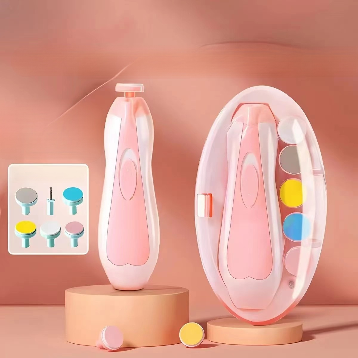 Newborn Baby Care Tools Nail Clippers Home Sharpening Set Electric