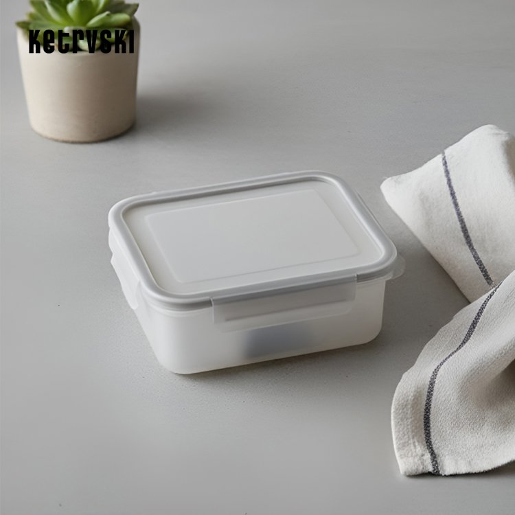 서리 방지 식품 보관함 냉장고 내부 정리 모습