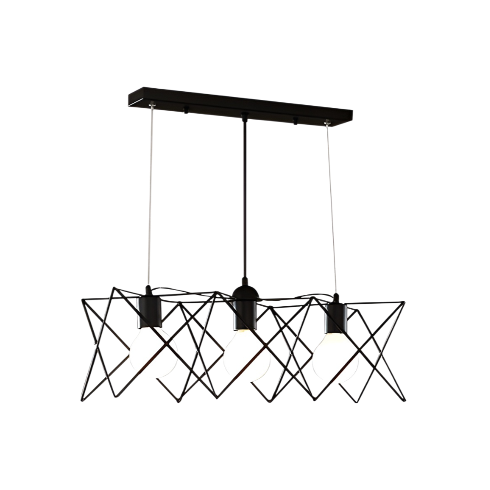 レトロ工業風メタルペンダントライト