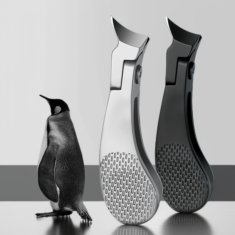 大きな開口部の爪切り、ステンレス製の爪切り、大きな開口部、ミニ、家庭用