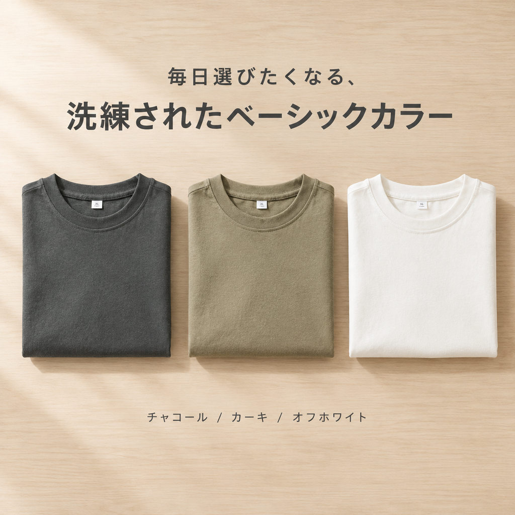メンズコットン長袖Tシャツ 春秋新作