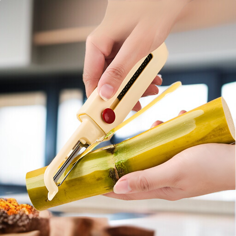 가정용 휴대용 필러 2인 1 다기능 신축성 과일 필러