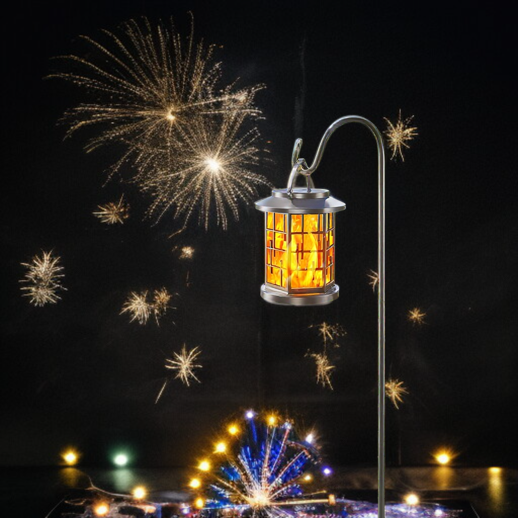 마당 인테리어에 적합한 빈티지 조명