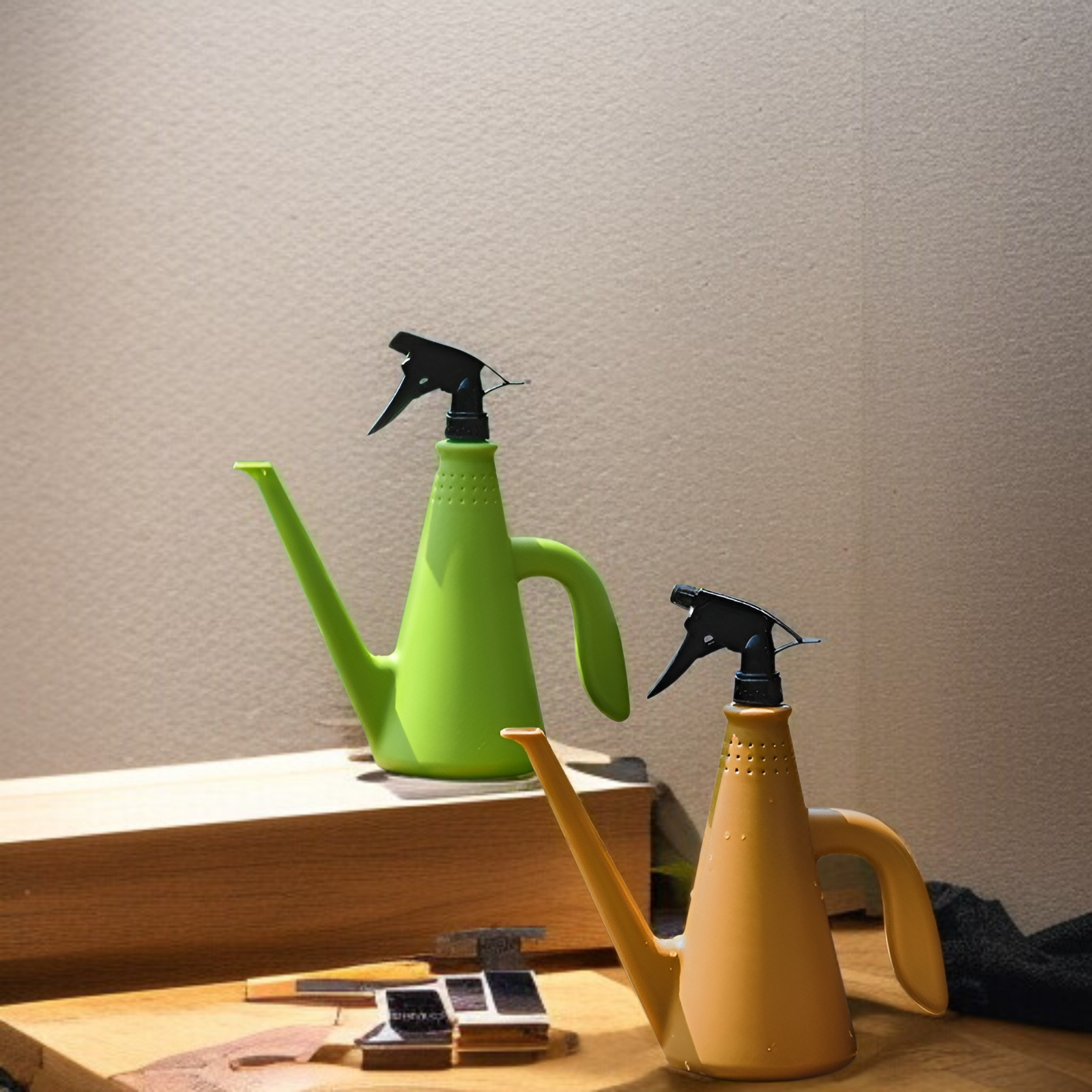 Hand pressure spray pot flower shower type dual-purpose watering spray pot household watering pot ga