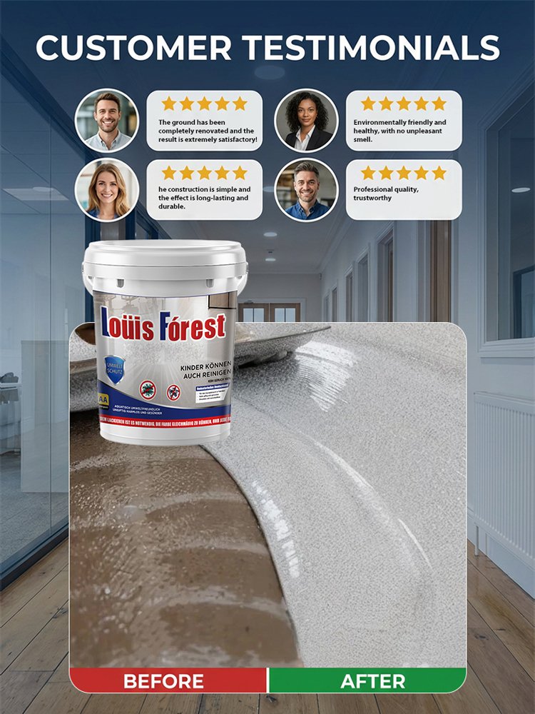 Epoxy Colored Sand Floor Paint [Crystal Marble Texture]