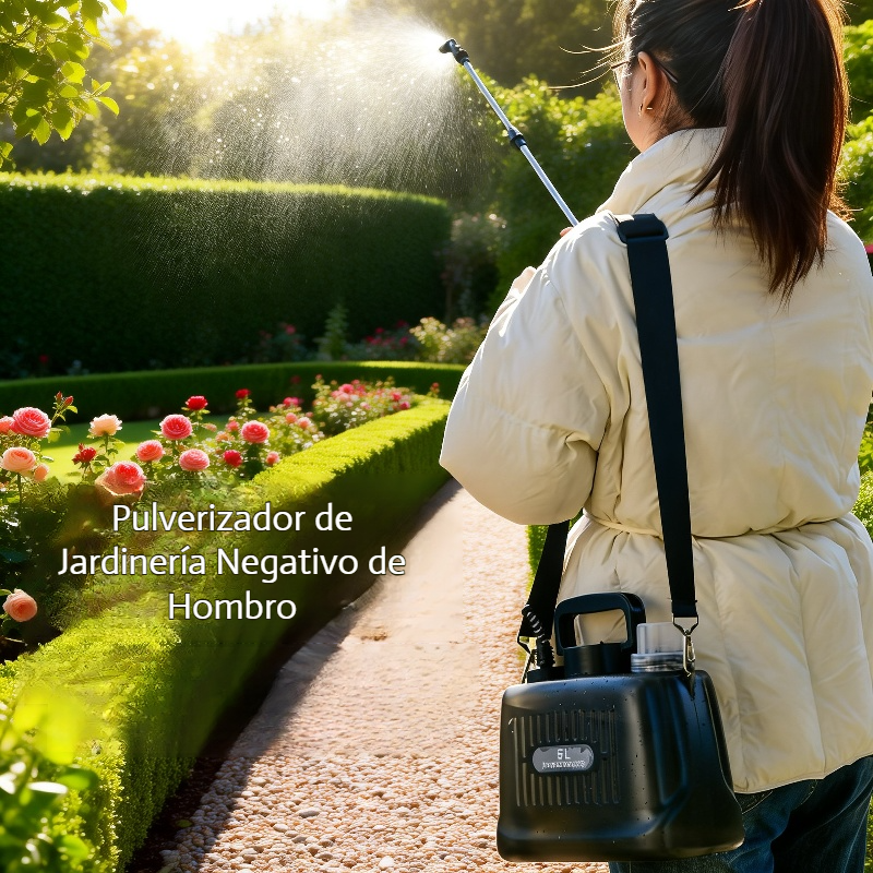 Pulverizador eléctrico portátil para jardinería doméstica