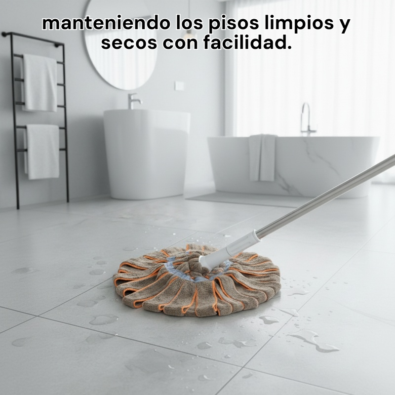Mopa automática con gran absorción de agua