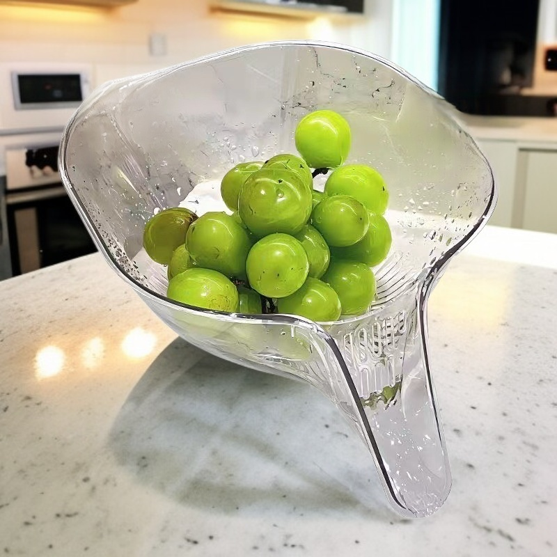 주방 쌀뜨물 체 물빠짐 야채 씻는 그릇