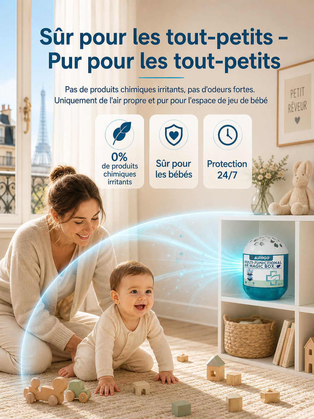【Nettoyage maternel et infantile】Boîte aspirateur magique