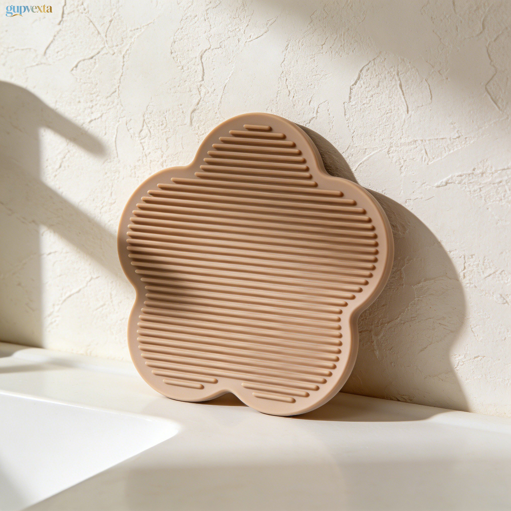 꽃 모양 미끄럼 방지 매트 (5개입)