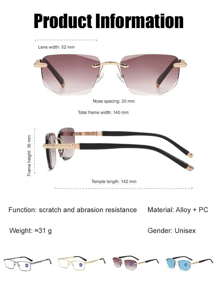Smart Zoom Reading Glasses 