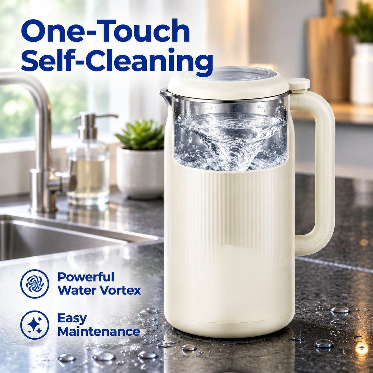 Smart Filterless Soybean Milk Machine for Home