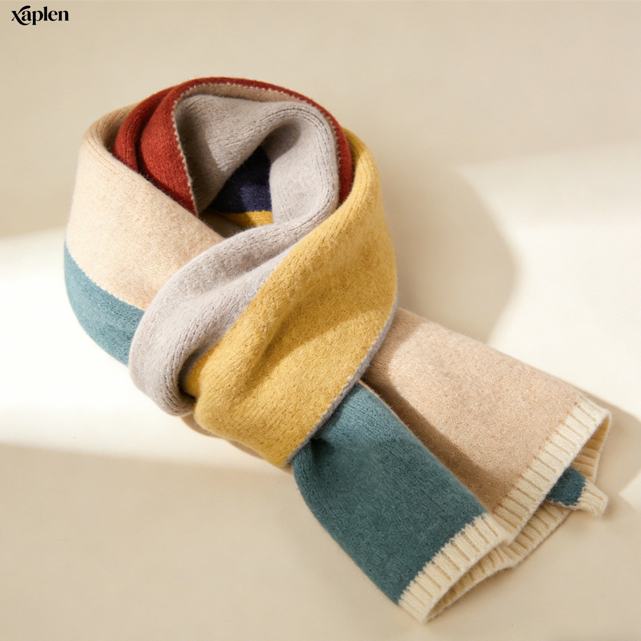 レディースウールスカーフの全体画像