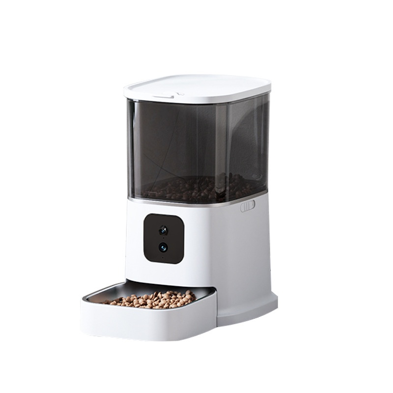 Smart Remote Dual Camera Pet Feeder