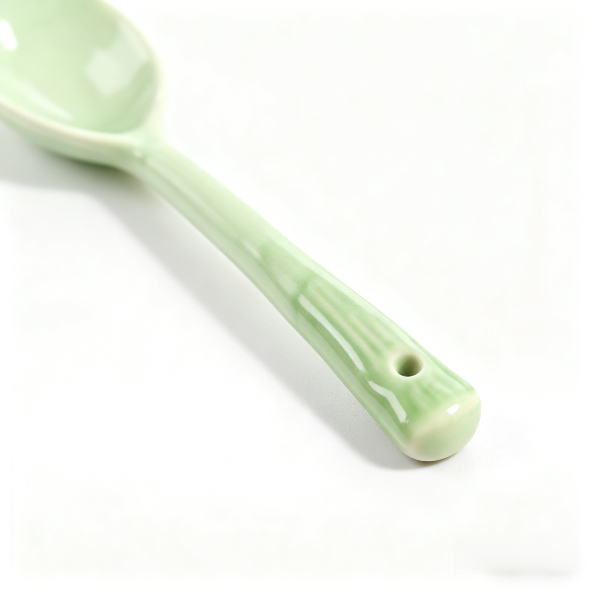 가정용으로 사용하기 좋은 일본식 귀여운 소형 세라믹 스푼