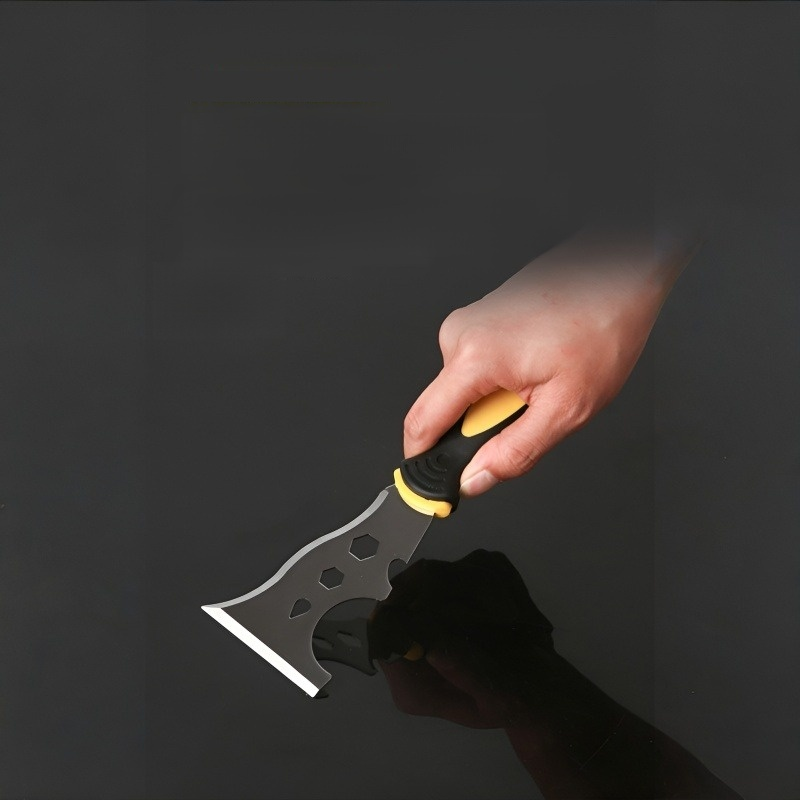 다용도 청소삽 바닥 두꺼운 스크레이퍼 그레이 청소도구 스테인레스 스틸 두꺼운 다용도 청소삽
