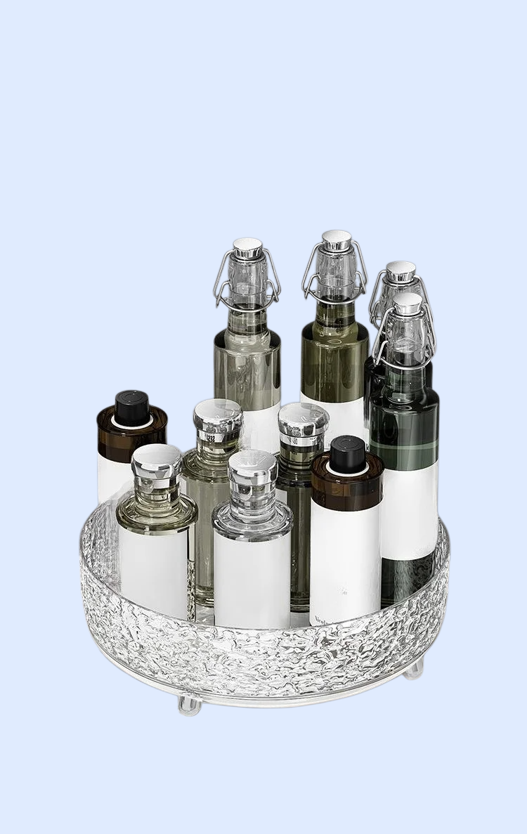 욕실에서 사용 가능한 회전형 수납함