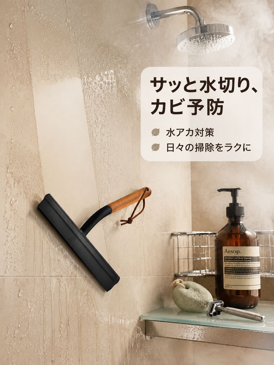 シリコンスクレーパー掃除用ワイパー