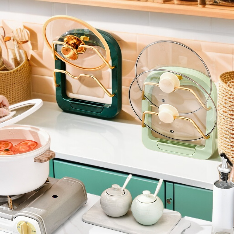 Multifunctional Wall-Mounted Kitchen Shelf with Drainage Tray