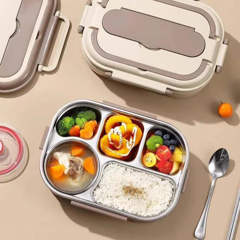 保溫餐盒不鏽鋼便當盒 小學生上班族可微波爐分格飯盒