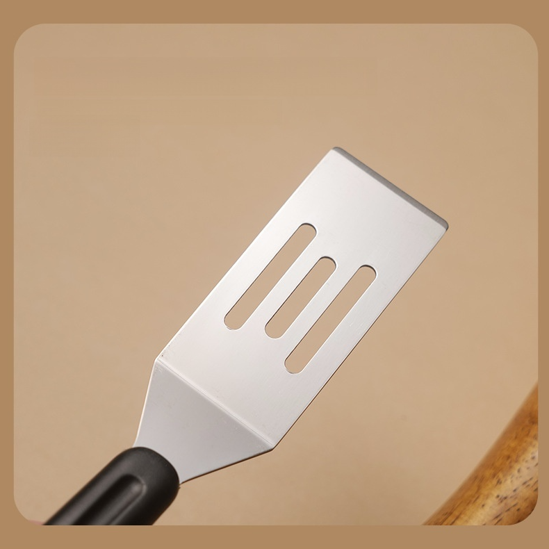 ステンレス製のスパチュラ