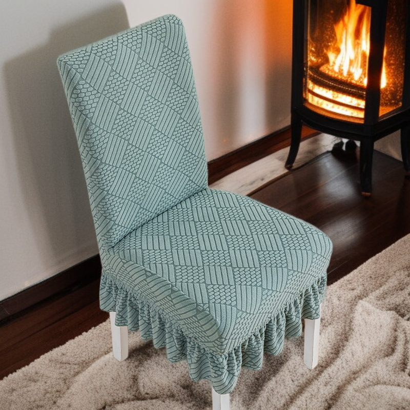 Anti slip thickened chair backrest integrated chair cover