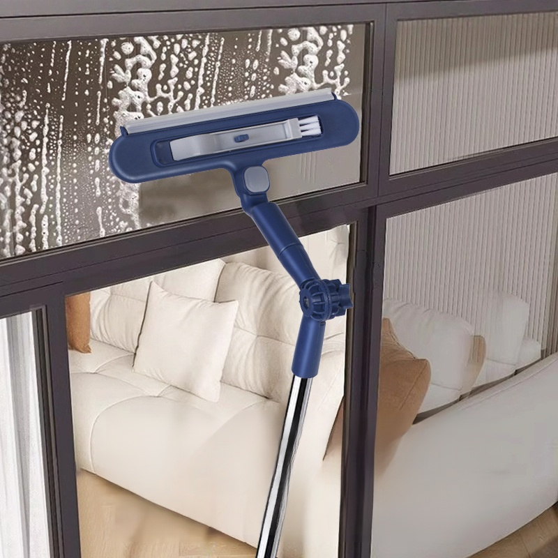 伸縮式両面ガラス掃除ツール