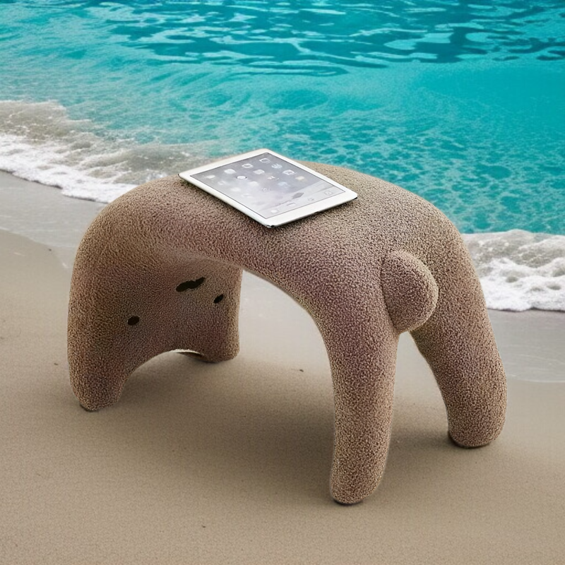 북유럽 캐릭터 동물 화장대 가정용 액체 낮은 의자 신발 교환대 현관 신발 걸상