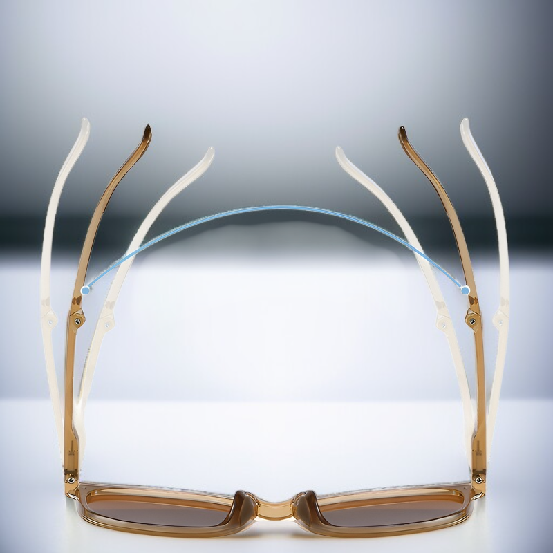 Faltbare tragbare Sonnenbrille, trendige stilvolle Wahl
