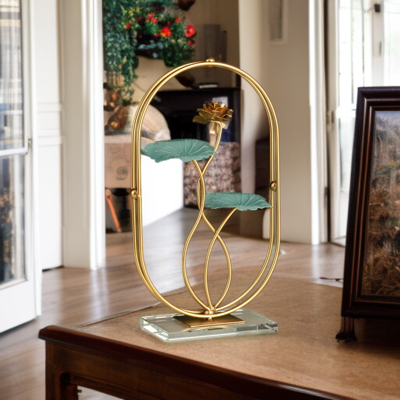 Eisenkunst Ginkgo-Blatt Dekoration