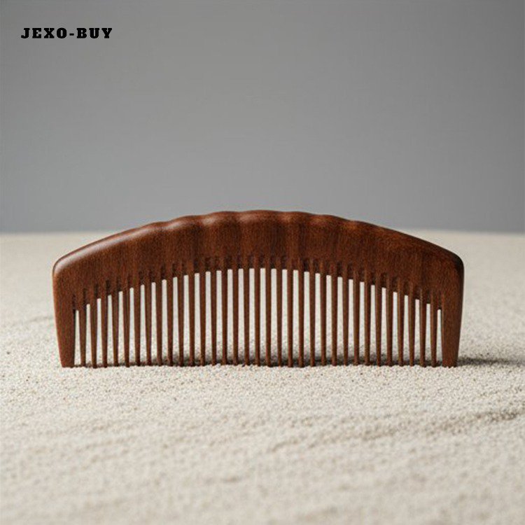 หวีไม้จันทน์ป้องกันผมร่วง