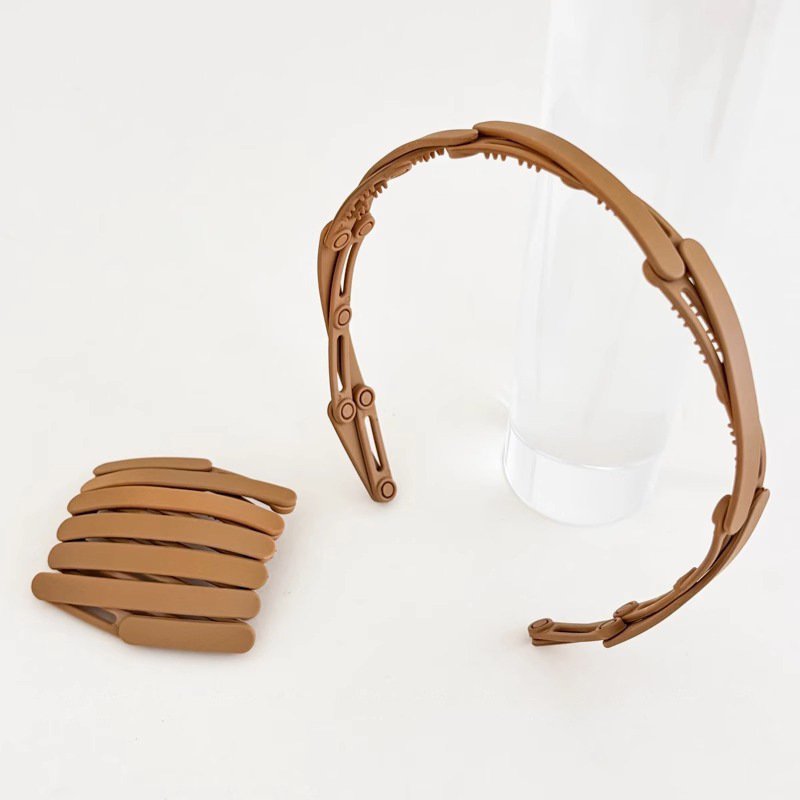 Diadema fija con flequillo