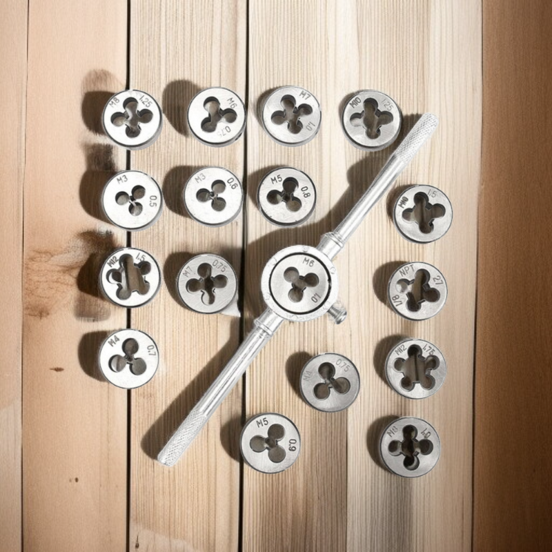 나사 절삭 공구 세트 수동 나사 복원기