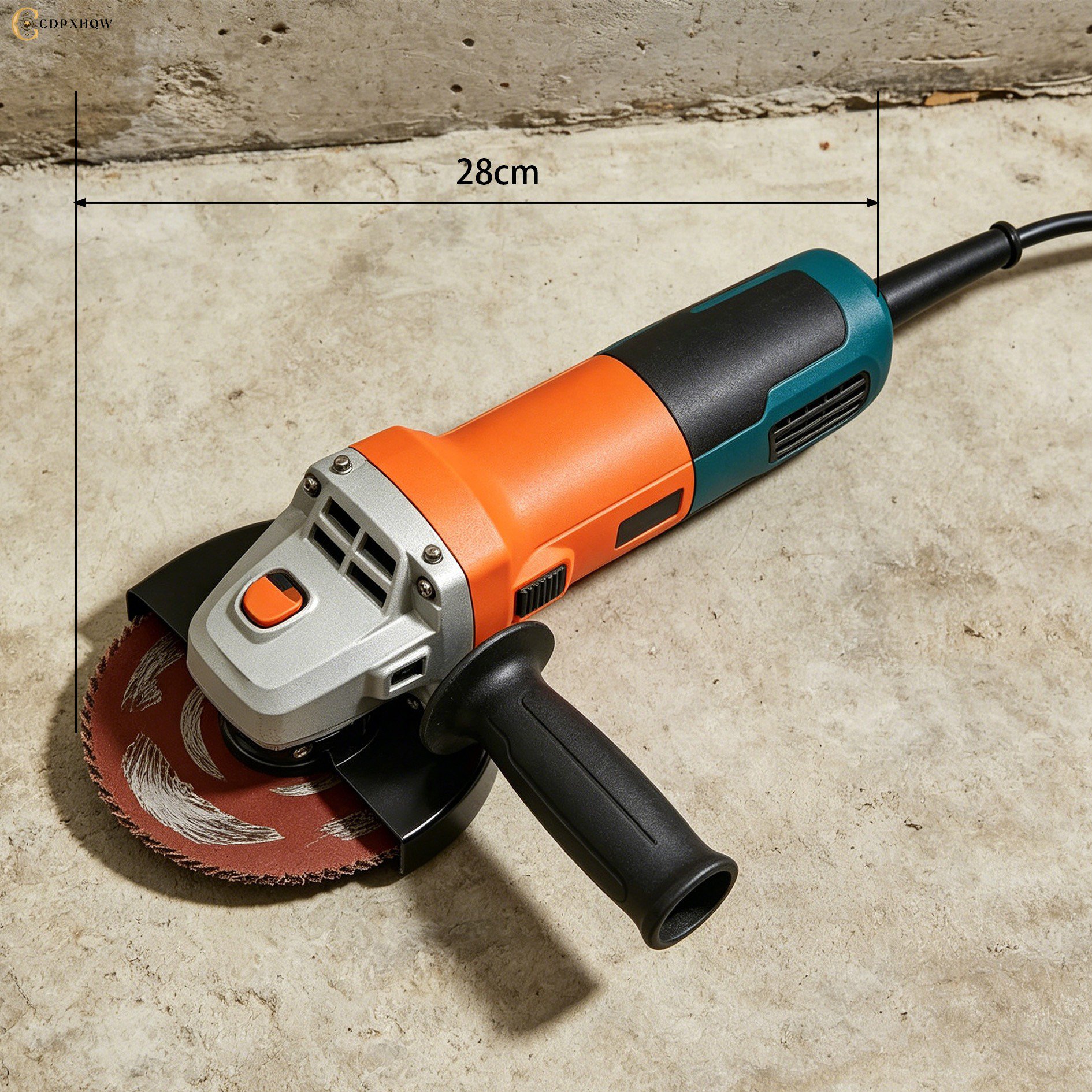 Elektrická bruska s ergonomickou rukojetí