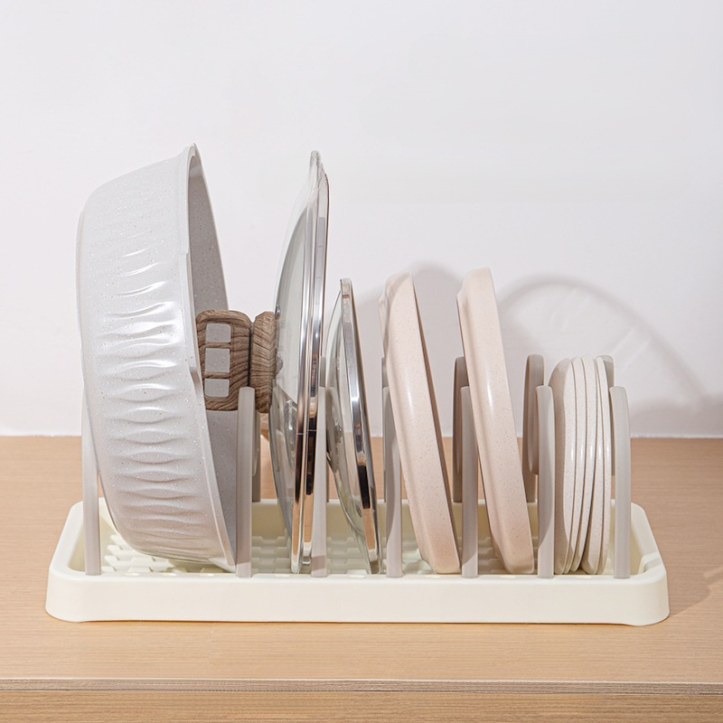  Multifunctional Detachable Plastic Dish Rack for Kitchen